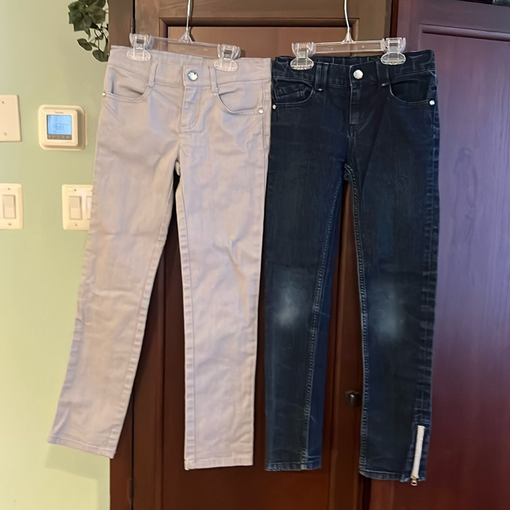 Gymboree Kids Jeans - Light Gray and Dark Blue